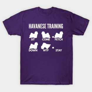 Havanese Training Havanese Dog Tricks T-Shirt